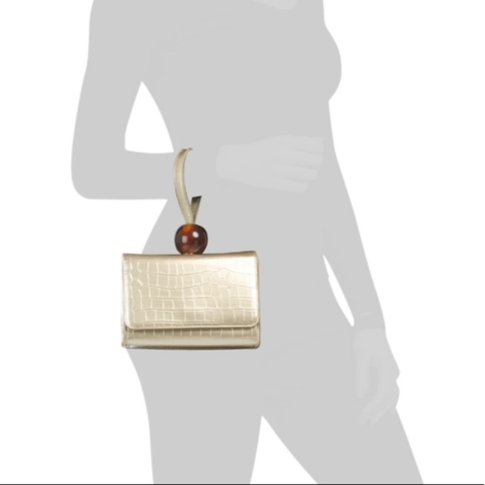 Urban Expressions Gold Top Handle Bag